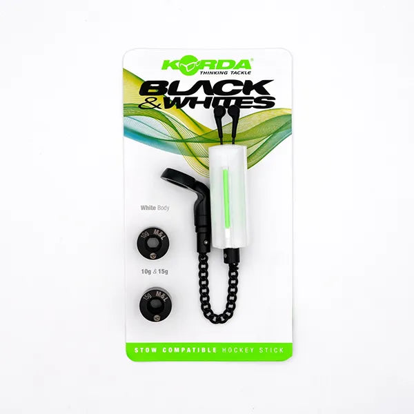 Korda Black and White Bobbin - White