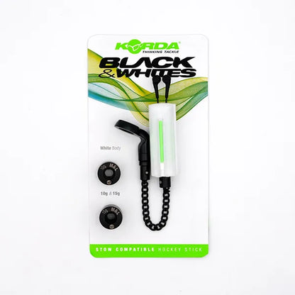 Korda Black and White Bobbin - White
