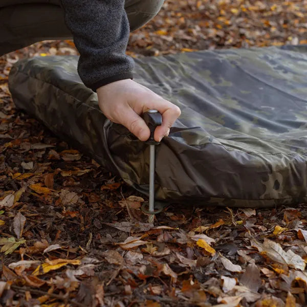 Korda Compac Flat Mat Pegging Point Detail