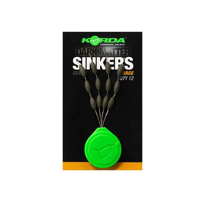 Korda Dark Matter Sinkers Large Green