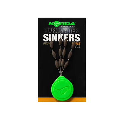 Korda Dark Matter Sinkers Large Brown