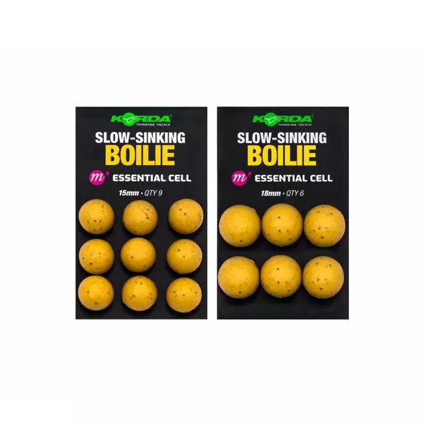 Korda Slow Sinking Plastic Boilie Essential Cell