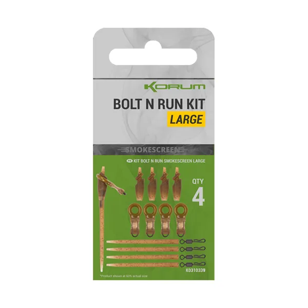 Korum Smokescreen Bolt N Run Kit Large