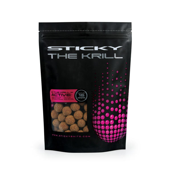 Sticky Baits The Krill ACTIVE Shelf Lifet Boilies 1KG