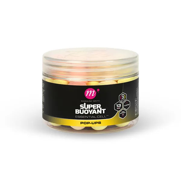 Mainline Baits Super Buoyant Pop Ups Essential Cell Pink/White/Yellow Mix