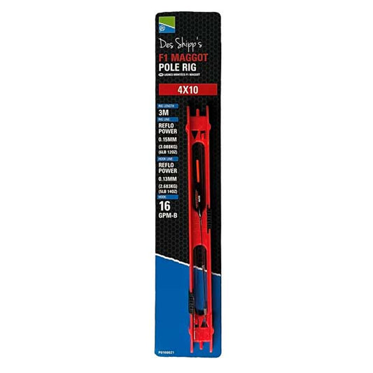 Preston Des Shipp F1 Maggot Pole Rigs