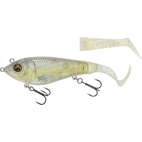 Savage Gear Deviator Tail Slow Sinking Lure Ghost Bone