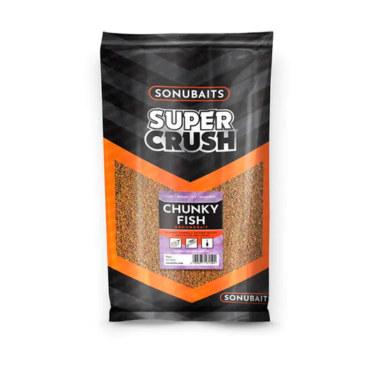Sonubaits Super Crush Groundbait Chunky Fish