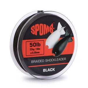 Spomb Braided Shock Leader 50lb – St Ives Tackle