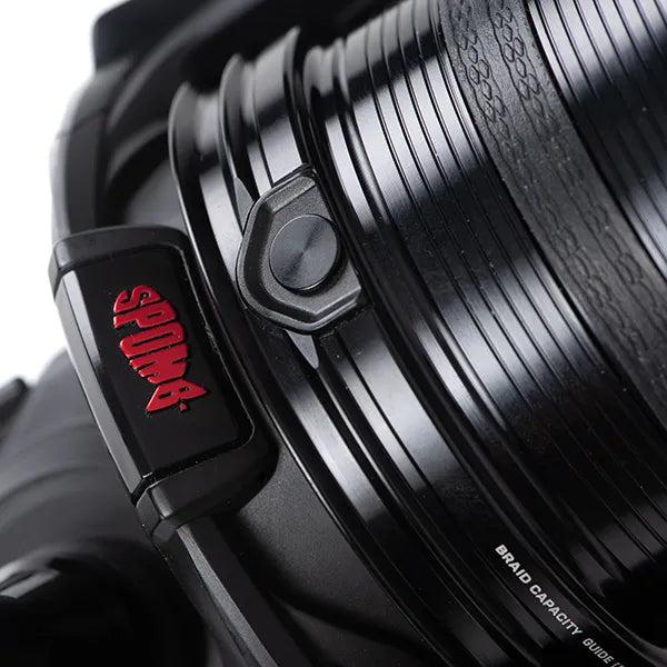 Spomb X Spod Reel Line Clip Detail