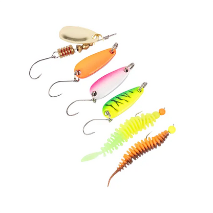 Zebco Target Fish Trout Spin Kit Contents