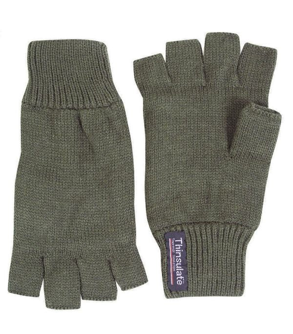 Fingerless Thinsulate Fishing Gloves
