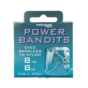 Drennan Power Bandits Hooks To Nylon