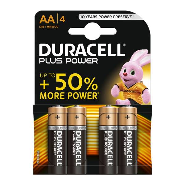 Duracell Battery AA 4 Pack