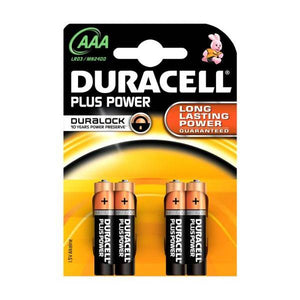 Duracell Battery AAA 4 Pack