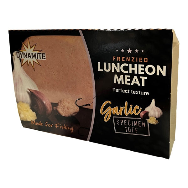 Dynamite Baits Frenzed Luncheon Meat Specimen Tuff Garlic