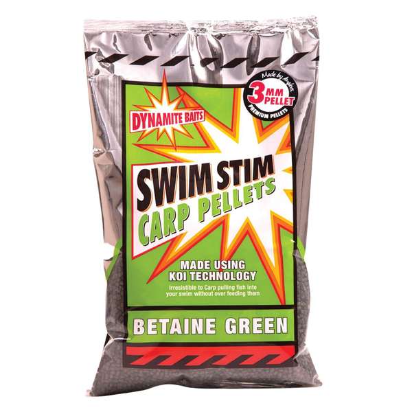 Dynamite Baits Swim Stim Pellets Betaine Green