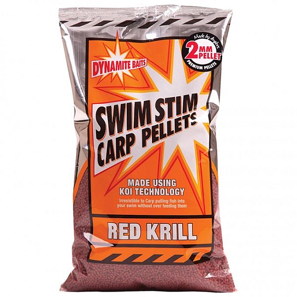 Dynamite Baits Swim Stim Pellets Red Krill