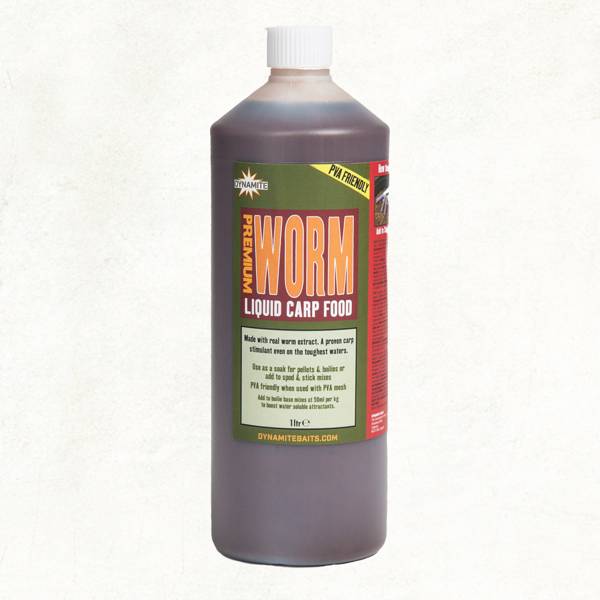 Dynamite Baits Worm Liquid Carp Food