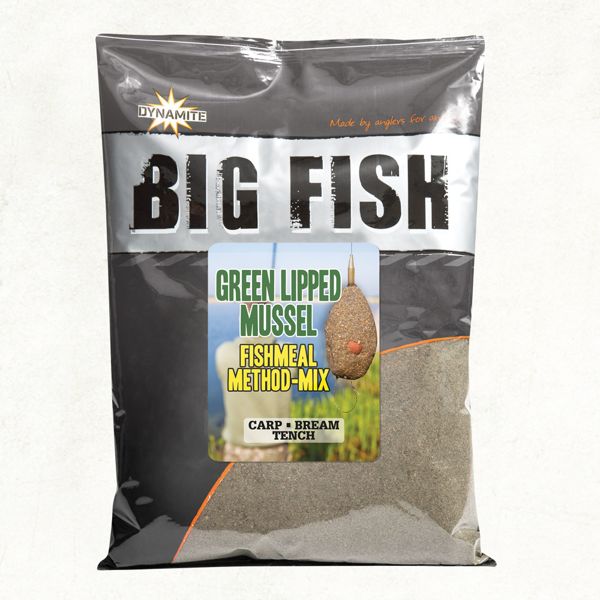 Dynamite Baits Big Fish Green Lipped Mussel Method Mix
