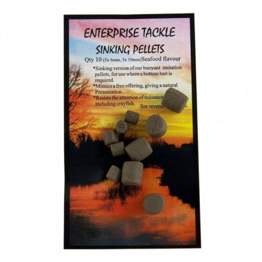 enterprise tackle sinking pellets