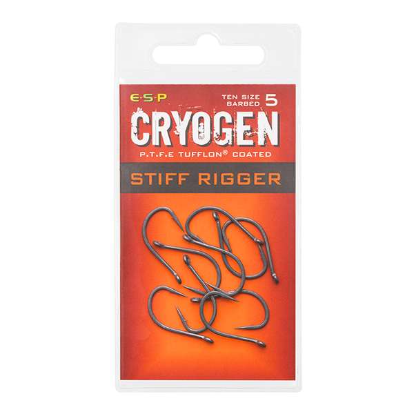 ESP Cryogen Stiff Rigger Carp Hooks