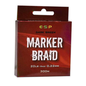 ESP Marker Braid 20lb Dark Green