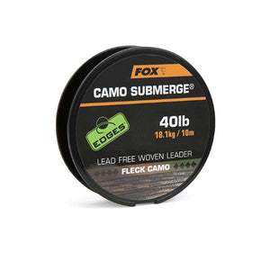 Fox Edges Camo Submerge Lead Free Leader 40lb 10m