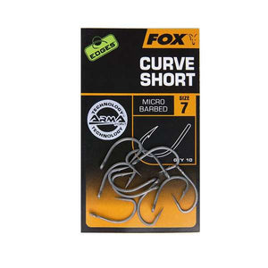 Fox Edges Curve Short Hooks Barbed