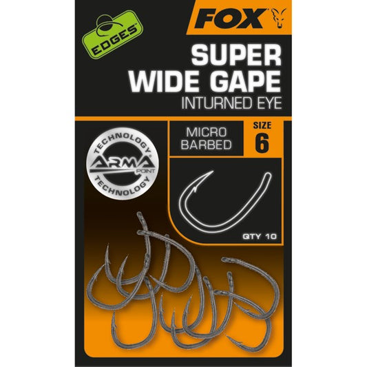 Fox Edges Super Wide Gape Hooks