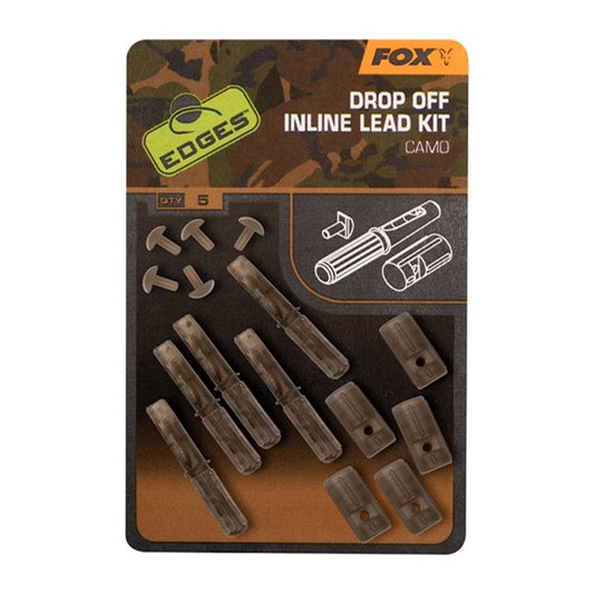 Fox Edges Camo Drop Off Inline Lead Kit