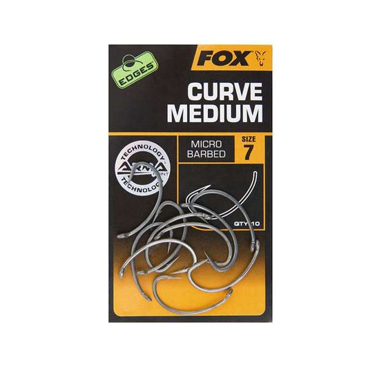 Fox Edges Curve Medium Hooks