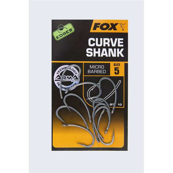 Fox Edges Curve Shank Hooks