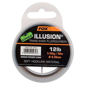 Fox Edges Illusion Soft Fluorocarbon Hooklink