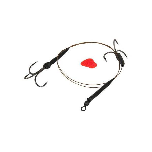 Fox Rage Predator Twin Treble Trace Barbed – St Ives Tackle