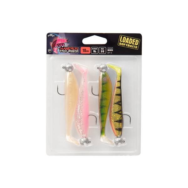 Fox Rage Ultra UV Zander Pro Shads Loaded Mixed