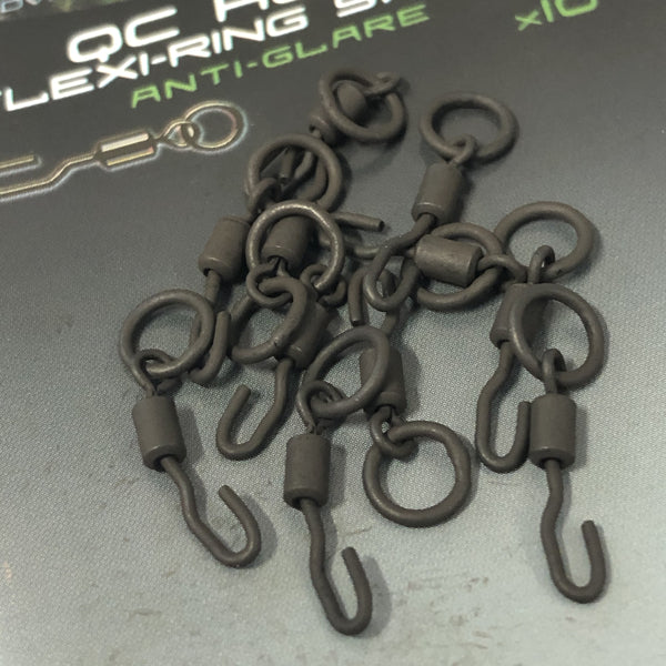 Gardner Covert QC Hook Flexi Ring Swivels