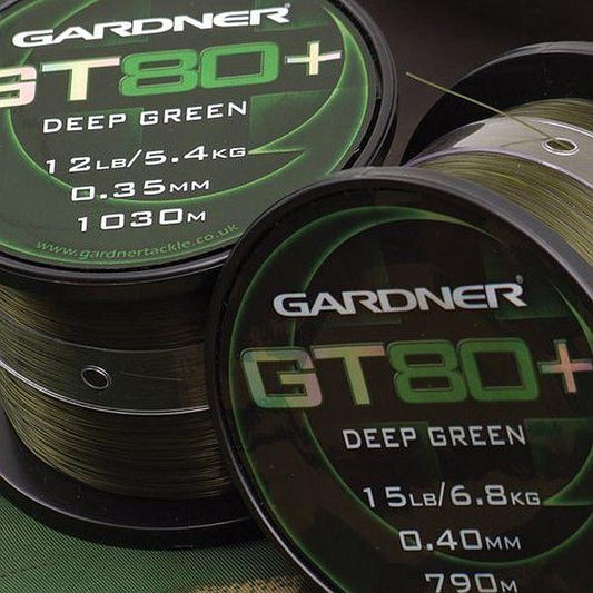 Gardner GT80+ Carp Fishing Mainline Green
