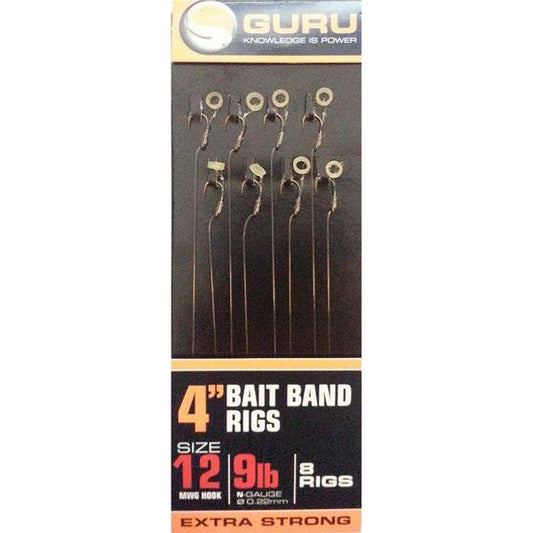 guru 4 inch bait band rigs