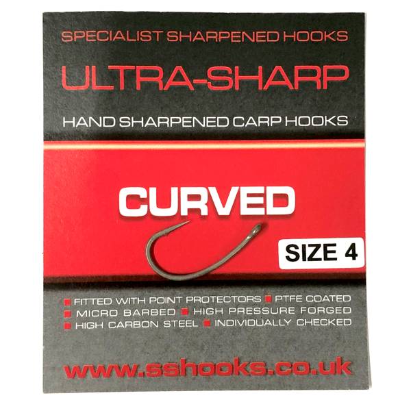 Jason Hayward Hand Sharpened Ultra-Sharp Curved Carp Hooks – St