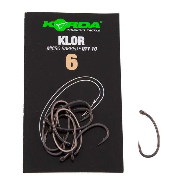 korda klor carp hooks