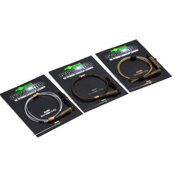 Korda Dark Matter QC Hybrid Leadclip Leaders