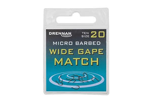 Drennan Spade End Wide Gape Match Barbed Hooks