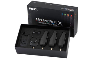 Fox Mini Micron X Bite Alarm Presentation Set