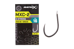 Matrix MXC-2 X Strong Spade End Barbless Hooks