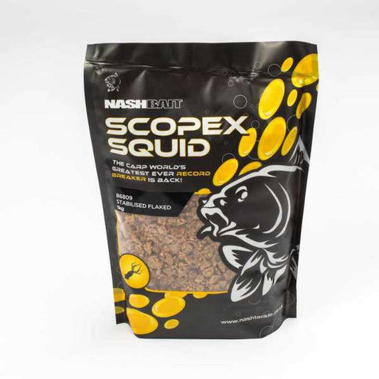 Nashbait Scopex Squid Stabilised Flaked 1kg