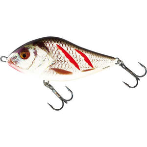Salmo Slider 10cm Sinking Wounded Real Grey Shiner
