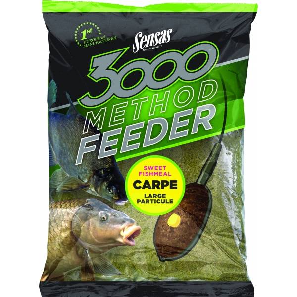 Sensas 3000 Method Carp Groundbait 1kg