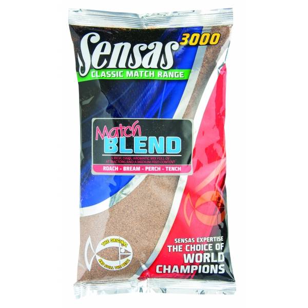 Sensas 3000 Match Blend Groundbait 1kg