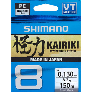 Shimano Kairiki 8 Steel Grey Braid